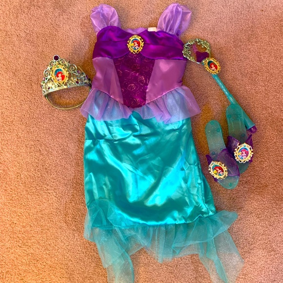 Costumes Disneys The Little Mermaid Costume And Accessories Poshmark